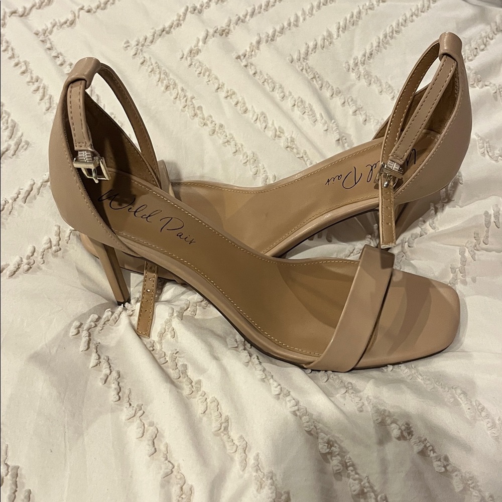 Wild Pair Tan Heels